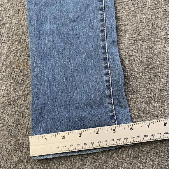 NWT Levi's Girlfriend Overalls Stretch Slim Fit Youth Girls Size 12 Regular - Picture 12 of 16